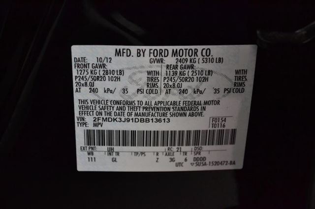 2013 Ford Edge 4DR SEL FWD SEDAN Slide 0